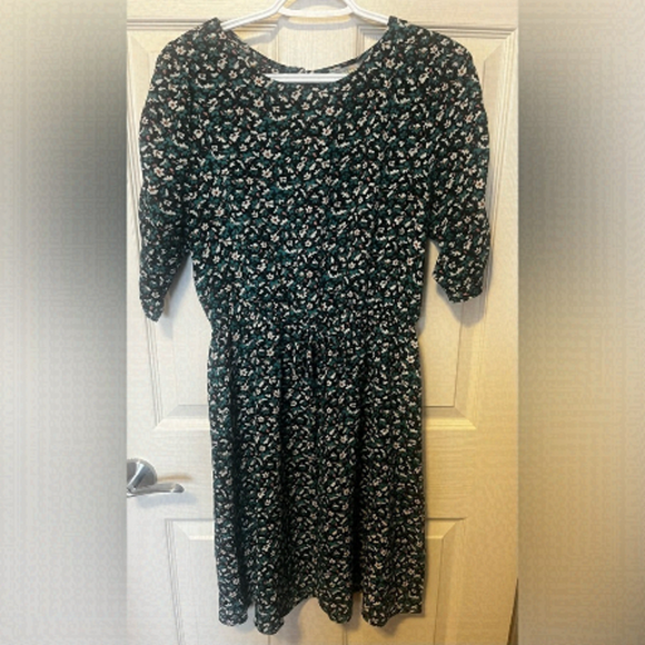Good Luck Gem Flower Print Dress - Picture 1 of 4